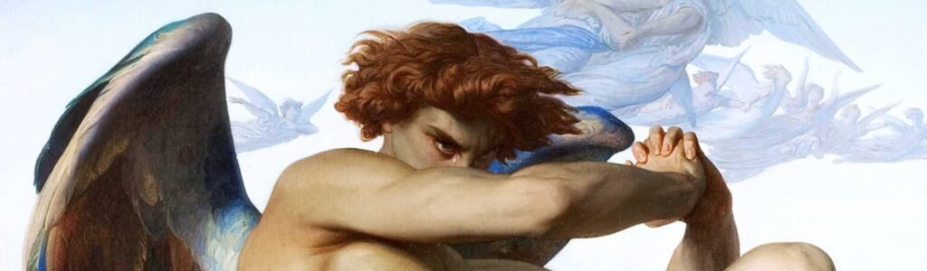 Angel caído, por Alexandre Cabanel (1847) Lucifer