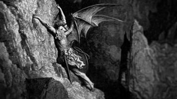 Lucifer caído en tierra (Gustave Dore)
