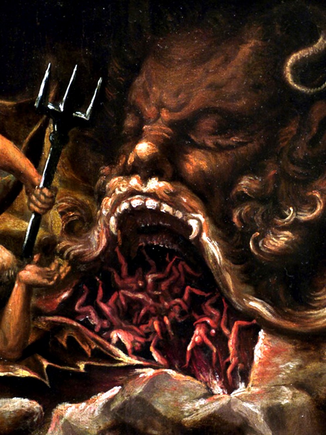 Satanas en el Infierno (Pozo, leviatán).