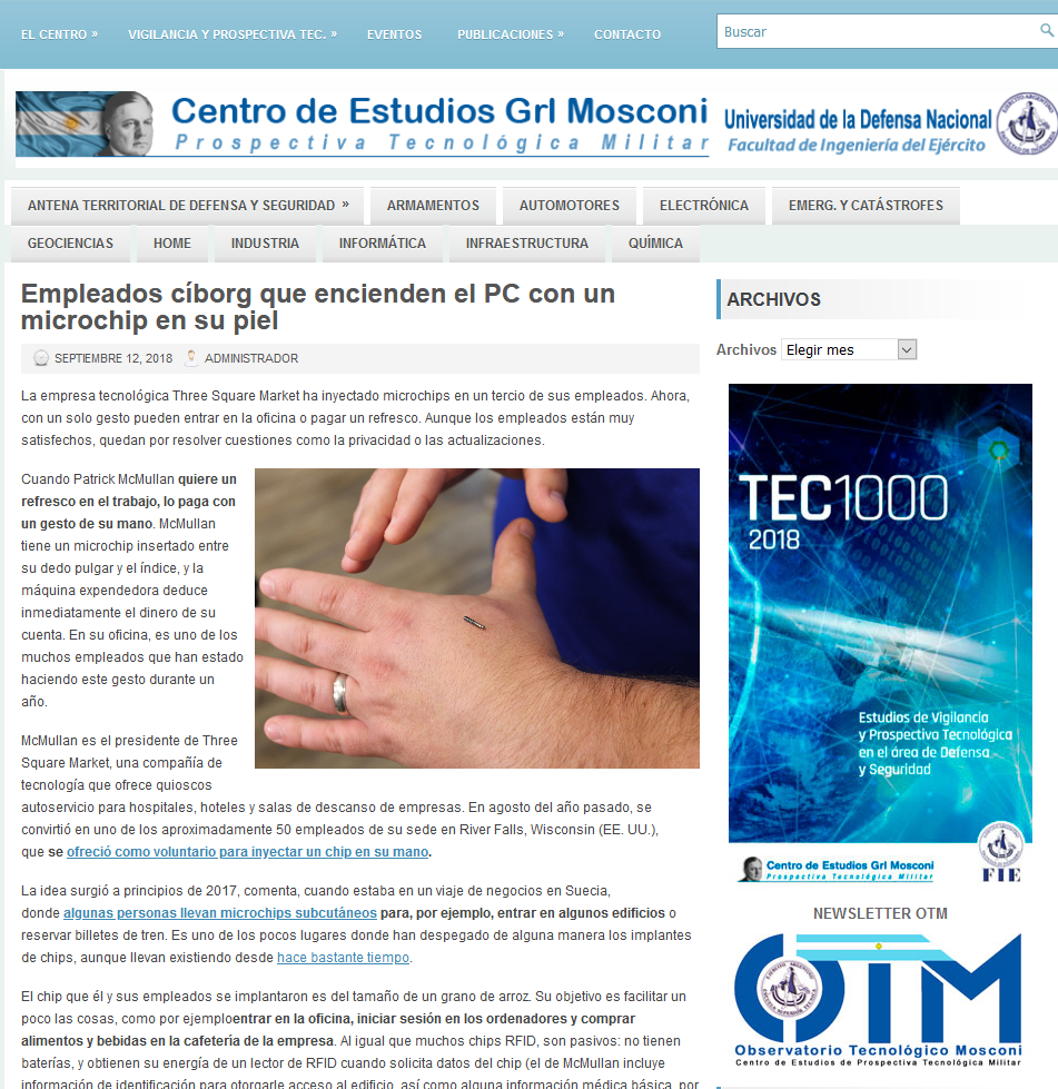 La marca de la bestia de Apocalipsis 13 y 14, posiblemente sea un chip veterinario. https://uncatolicoperplejo.com/la-marca-de-la-bestia-de-apocalipsis/