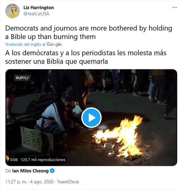 https://x.com/1churchburning --- Iglesias incendiadas, Church burning.