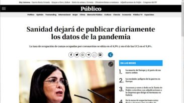 Ante la mortandad en masa que se avecina, el masónico gobierno de España anuncia que dejará de publicar los datos de «fallecidos» por la falsa pandemia (febrero 2 de 2022). https://uncatolicoperplejo.com/sanidad-anuncia-que-dejara-de-publicar-los-datos-de-fallecidos-por-la-falsa-pandemia/