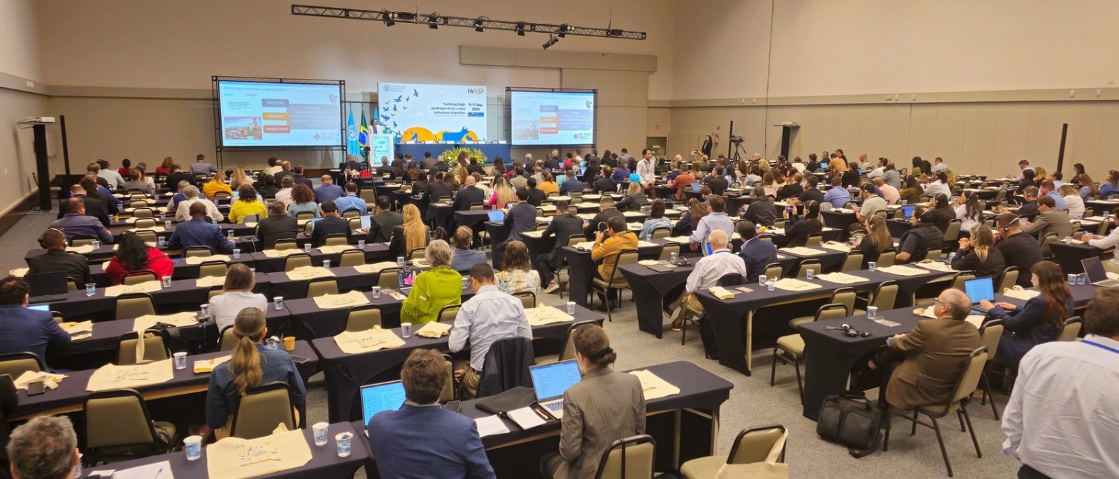 Influenza aviar: primer diálogo mundial aborda la creciente amenaza. (fao.org; de la ONU). (Sept.2025).