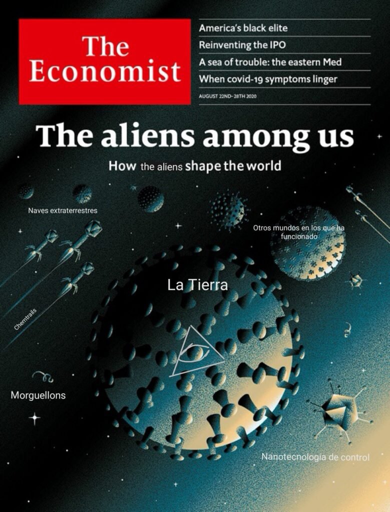 The Economist junio julio 2020. THE ECONOMIST, Sucesion de catastrofes, Aliens, Chronos, Portada, Detonación Nuclear, Nuke.
