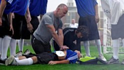 Arritmia y paro cardíaco en joven jugador de fútbol.