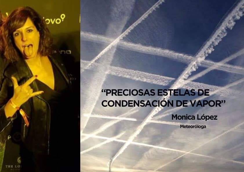Chemtrails. Estelas de condesación. Clima.